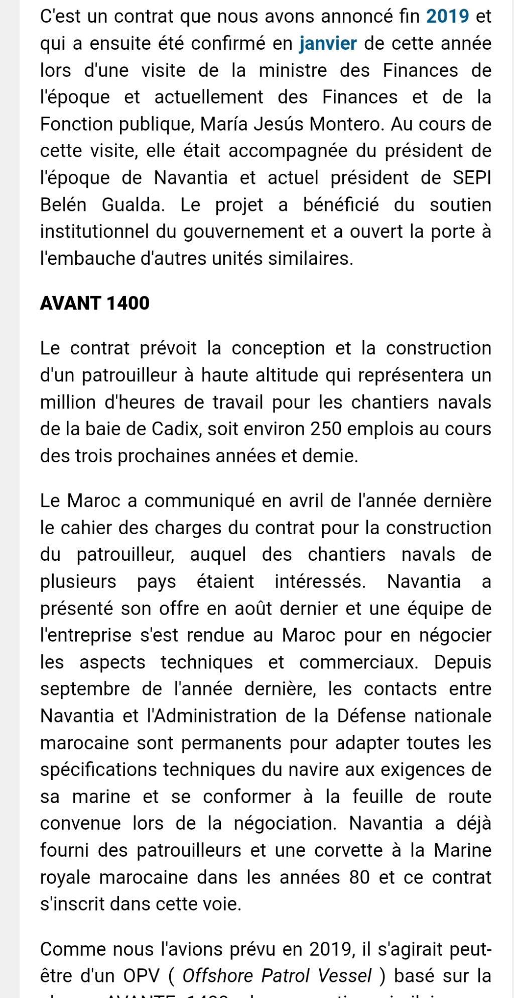 Patrouilleurs Océaniques pour la MRM : Navantia Avante 1800 - Page 11 Img_2104