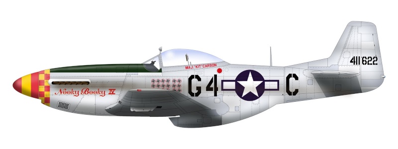 La chute du 3ème Reich : Prologue de série : P-51 D-20 Airfix 1/72ème P51dne10
