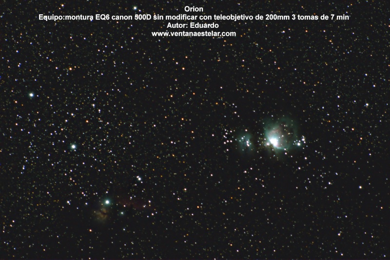 Constelacion de orion a 200mm Orion10