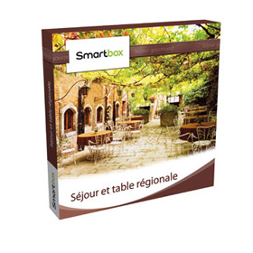 Smartbox Séjour et table régionale Str10
