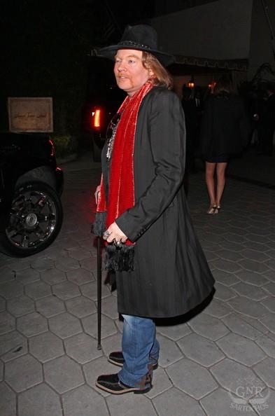 Axl Roses:Sunset Towers, Golden Globes 39601410