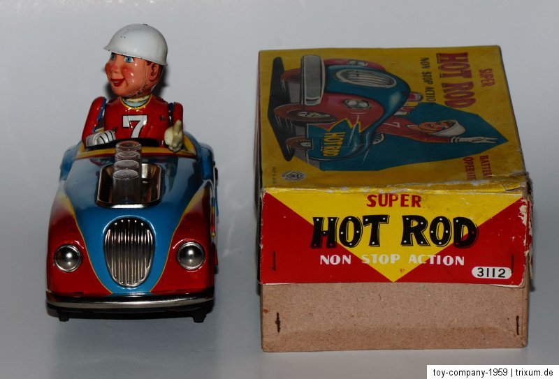 Super Hot Rod - Non stop action by modern toys 1959 37ee7010