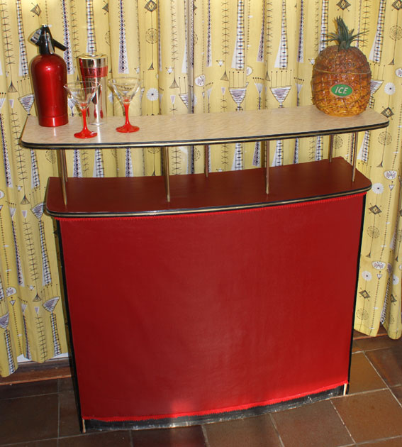 Meubles de bar 1950's et 1960's  Red19610