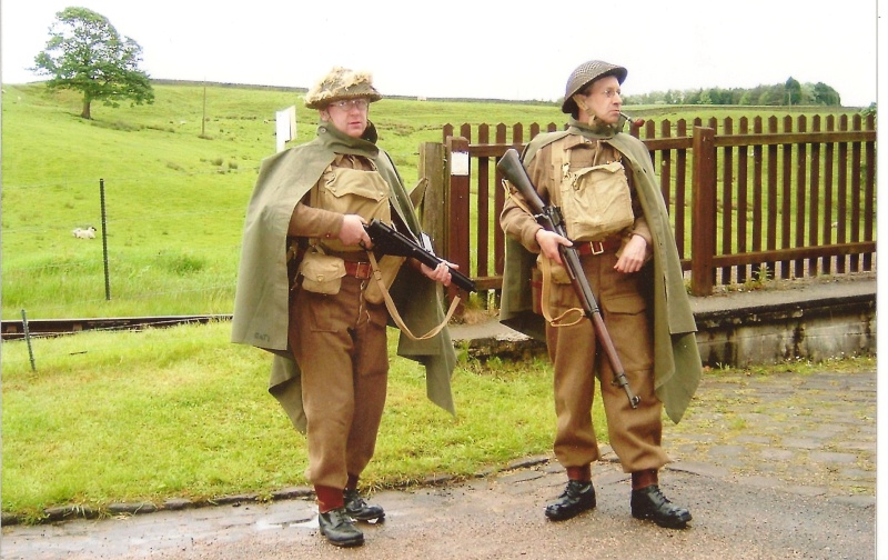 Pontefract Home Guard at East Lancs railway, Irwell Vale, May 2007 Pontef10