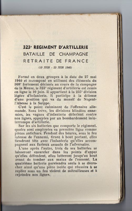 323e Régiment d'Artillerie : Historique succinct 323ra-31