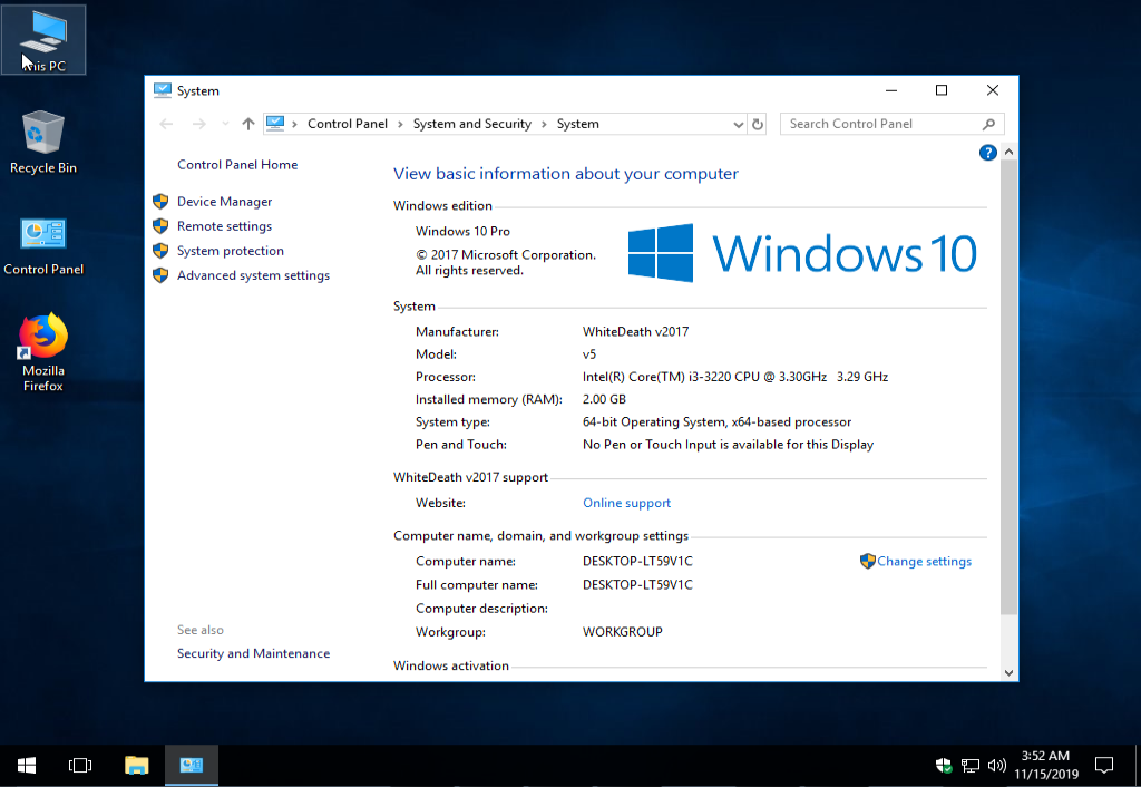 الويندوز الرائع والخفيف لاصحاب الامكانياة الضعيفة والمتوسطة Windows 10 Lite Edition V5 x64 bit 1.94 GB 1621