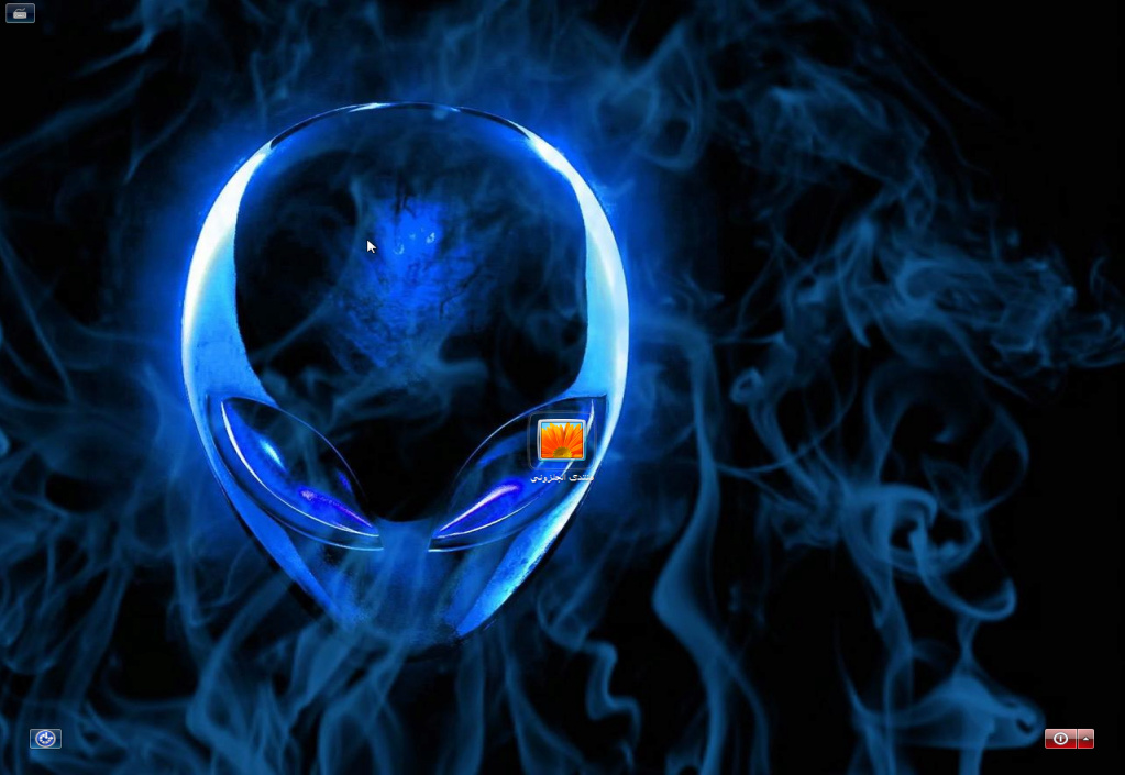 ويندوز 7 المعدل ذات اللون الازرق الجميل Windows 7 Blue Alienware Edition 64.bit 3.61 GB 1624