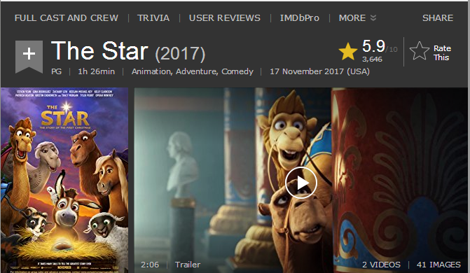 فيلم الاينمي والمغامرة والكوميدي الاكثر من رائع The Star (2017) 720p BluRay مترجم بنسخة البلوري 2018-101