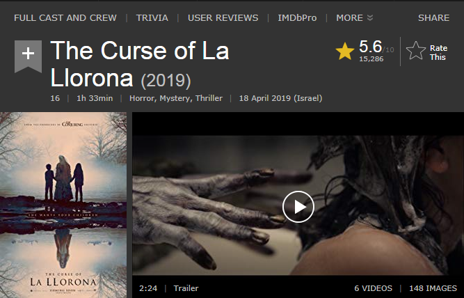 حصريا فيلم الرعب والغموض والاثارة الجميل The Curse of La Llorona (2019) 720p WEB-DL مترجم بنسخة الويب ديل 2019-151
