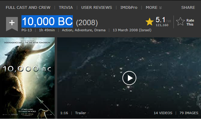فيلم الاكشن والمغامرة الرهيب 10,000 BC (2008) 720p BluRay مترجم بنسخة البلوري 2019-254