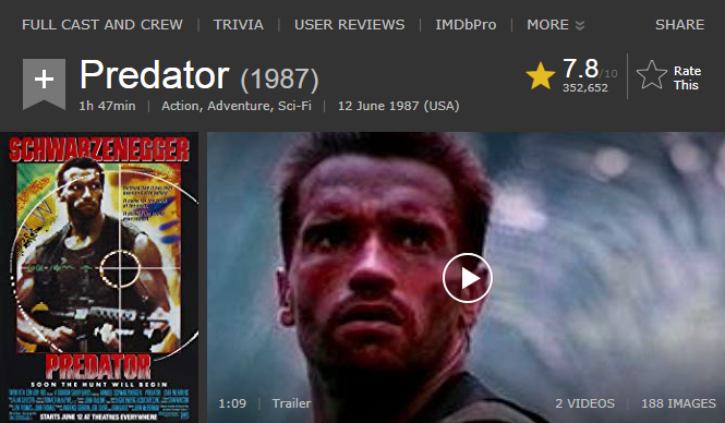 فيلم الاكشن والمغامرة والخيال الرهيب Predator (1987) 720p BluRay مترجم بنسخة البلوري 2019-311
