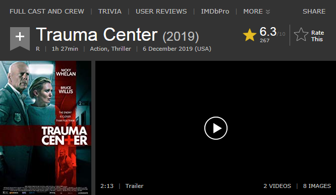 فيلم الاكشن والاثارة الرائع Trauma Center (2019) 720p BluRay مترجم بنسخة البلوري 2019-335