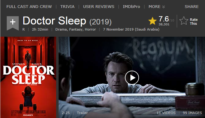 حصريا فيلم الدراما والفنتازي والرعب الرائع Doctor Sleep 2019 720p HC HDRip مترجم بنسخة الاتش دي المسربة 2019-346