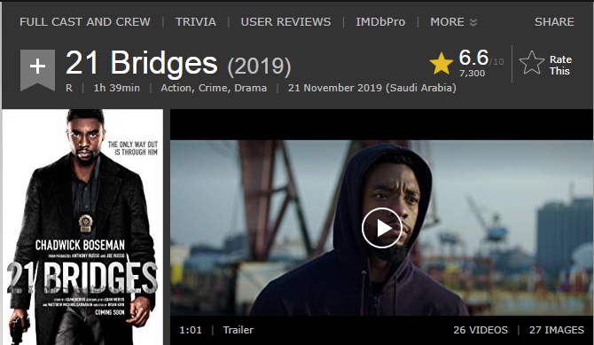 فيلم الاكشن والجريمة والدراما الرائع 21 Bridges (2019) 720p WEB-DL مترجم بنسخة الويب ديل 2020-142