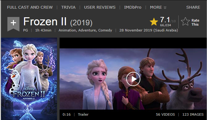 فيلم الاينمي والمغامرة والكوميدي الرائع Frozen II 2019 720p WEB-DL مترجم بنسخة الويب ديل 2020-169