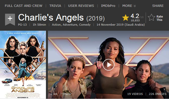 فيلم الاكشن والمغامرة والكوميدي الجميل Charlie’s Angels (2019) 720p BluRay مترجم بنسخة البلوري 2020-175