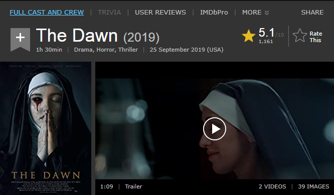 فيلم الدراما والرعب والاثارة الجميل The Dawn (2019) 720p WEB-DL مترجم بنسخة الويب ديل 2020-255