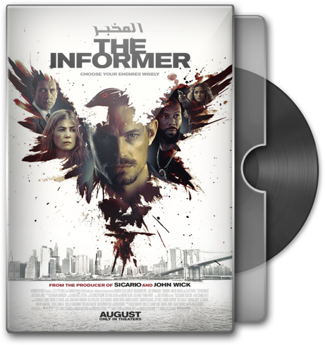 فيلم الجريمة والدراما الجميل The Informer (2019) 720p.WEB-DL مترجم بنسخة الويب ديل Jalaz138