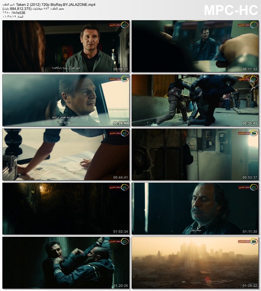 فيلم الاكشن والاثارة الاكثر من رائع Taken 2 (2012) 720p BluRay مترجم بنسخة البلوري Taken_11