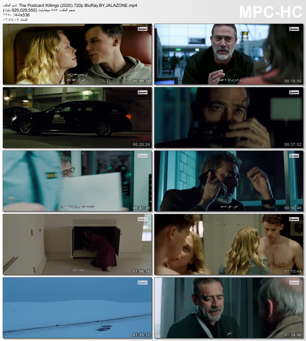 فيلم الحريمة والدراما والغموض الجميل The Postcard Killings (2020) 720p BluRay مترجم بنسخة البلوري The_po10