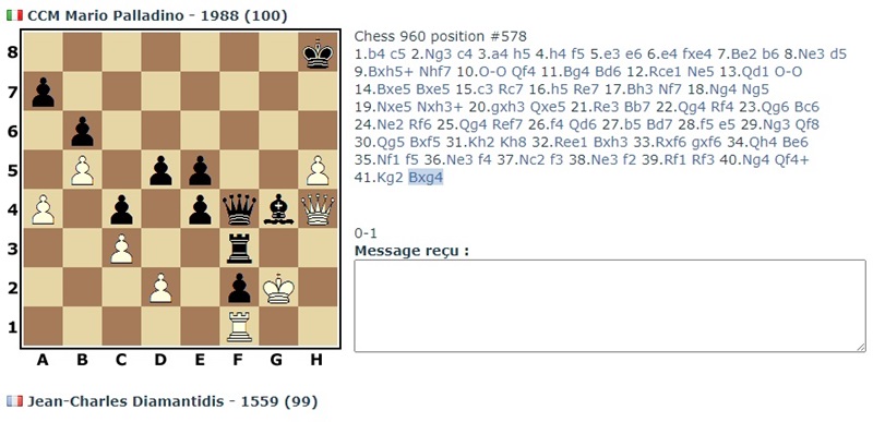 [ICCF] LES PARTIES C960/P/152, Chess 960 preliminary 152 08-02-10