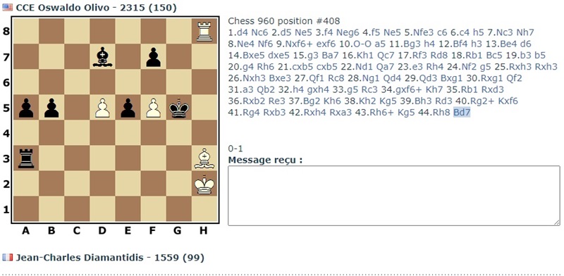 [ICCF] LES PARTIES C960/P/147, Chess 960 preliminary 147 19-02-10