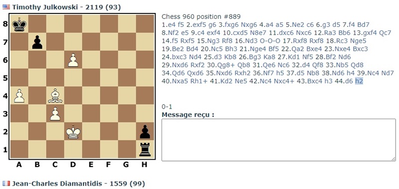 [ICCF] LES PARTIES C960/P/147, Chess 960 preliminary 147 25-12-10