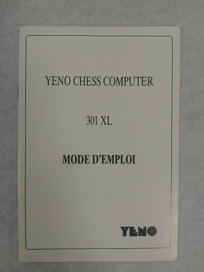 [VENTE TERMINÉE] YENO 301 XL (Mode d'Emploi) 301_xl10