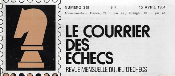 [Revue] Le Courrier des Échecs Banner15