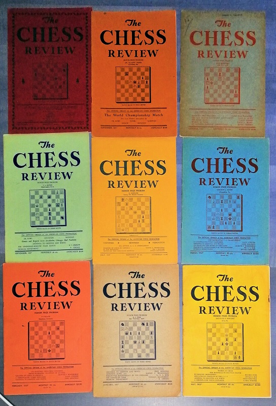 Chess Review (1937) 9 numéros Chess_12