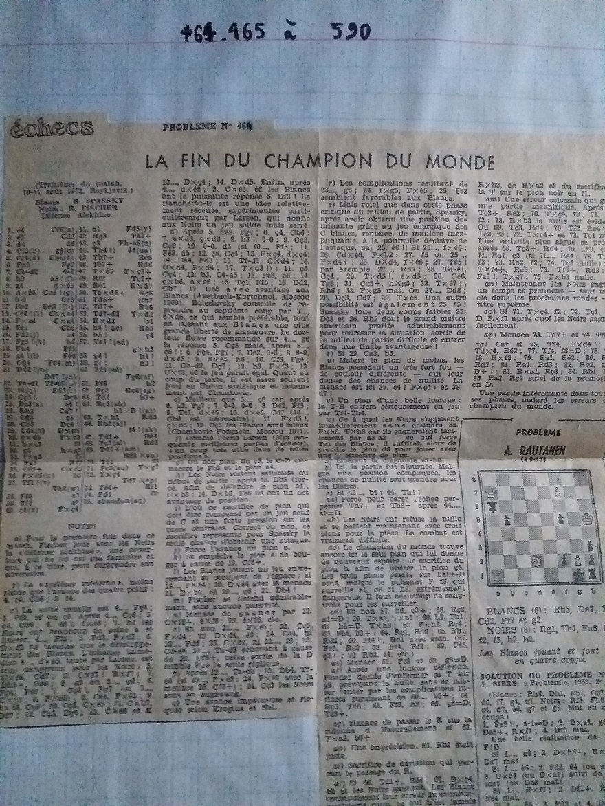 [Claude Lemoine] L'ancien chroniqueur d'échecs du journal Le Monde. Claude10