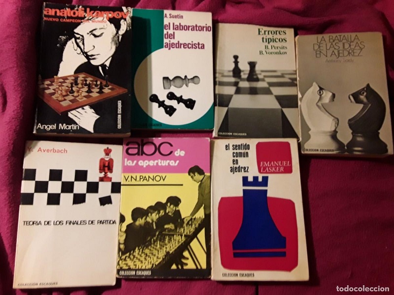 [LIBROS DE AJEDREZ] Libros de ajedrez en lengua Espagnol! Lote_710