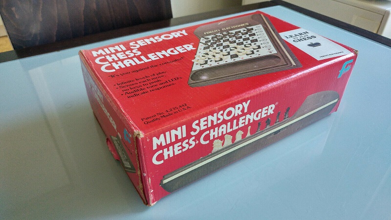 Mini Sensory Chess Computer Fidelity Electronics  Mini_s13