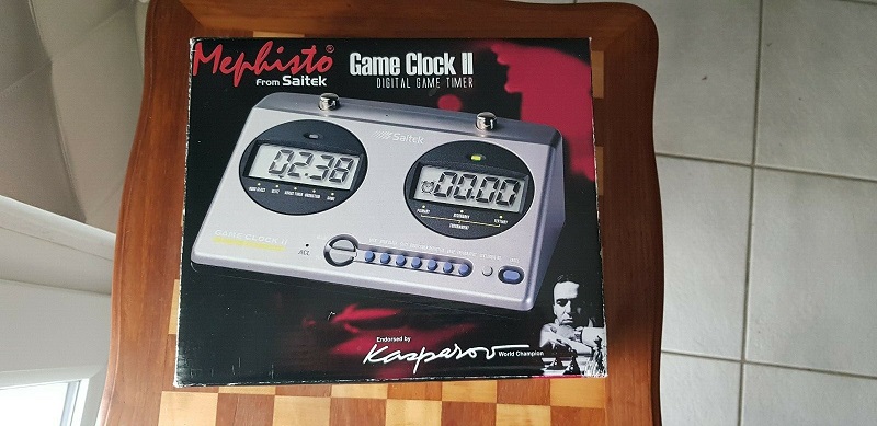 [VENTE TERMINÉE] Mephisto from Saitek Game Clock II Minute11