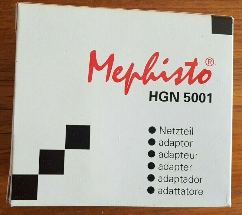 mephisto - [VENTE TERMINÉE] Bloc d'alimentation MEPHISTO/leerkarton ~ hgn5001/ovp Nur_le10