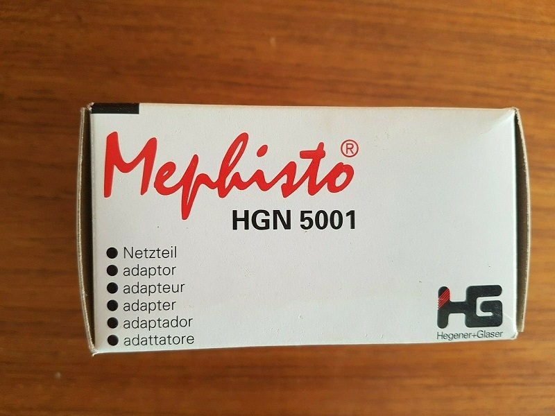 [VENTE TERMINÉE] Bloc d'alimentation MEPHISTO/leerkarton ~ hgn5001/ovp Nur_le12