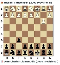 [TR: C960/P/116] Michael Christensen (2000 Provisional) vs Jean-Charles Diamantidis Partie38