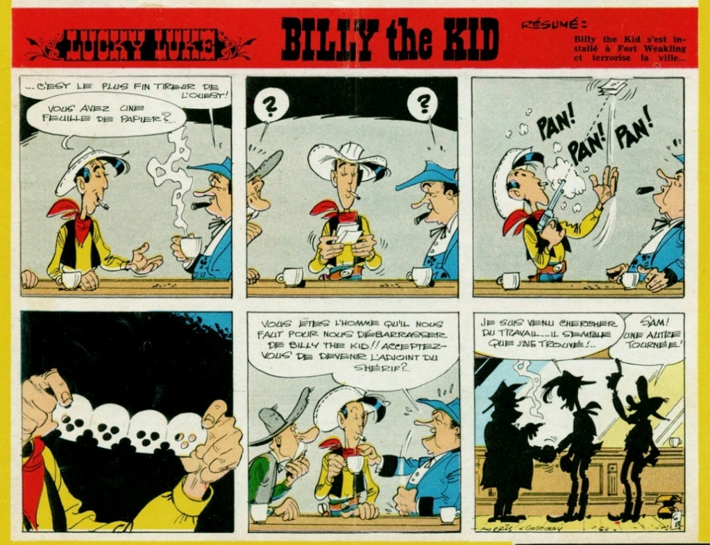 Lucky Luke est une série de bande dessinée belge de western humoristique cr 42030010