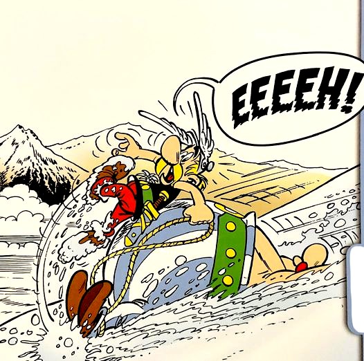 Astérix, anciennement Astérix le Gaulois, est une série de bande dessinée f 43106410