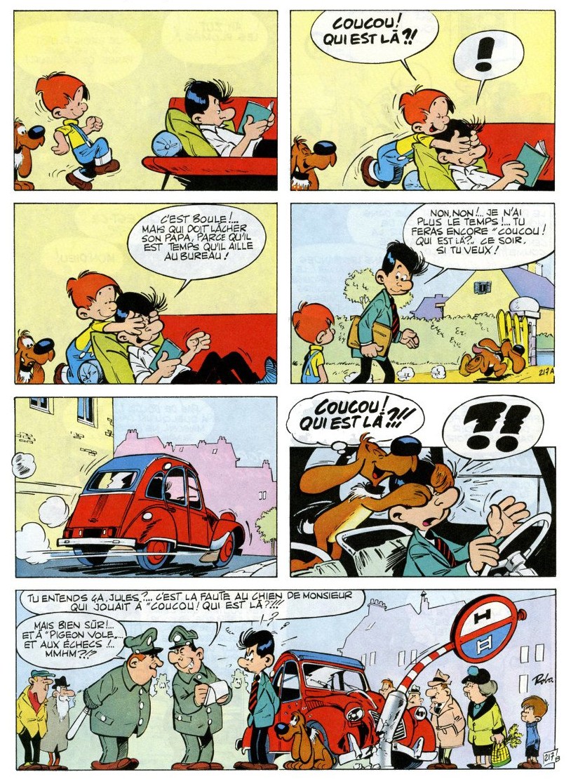 Boule et Bill est une série de bande dessinée jeunesse humoristique belge,  43108010