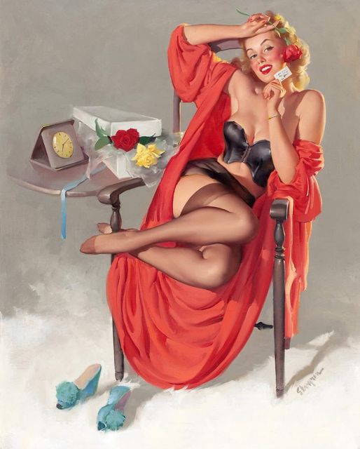 Une pin-up est une représentation de femme, dessinée ou photographiée, dans 43128610