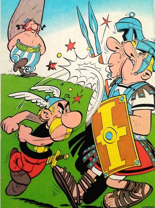 Astérix, anciennement Astérix le Gaulois, est une série de bande dessinée f Ko_1731