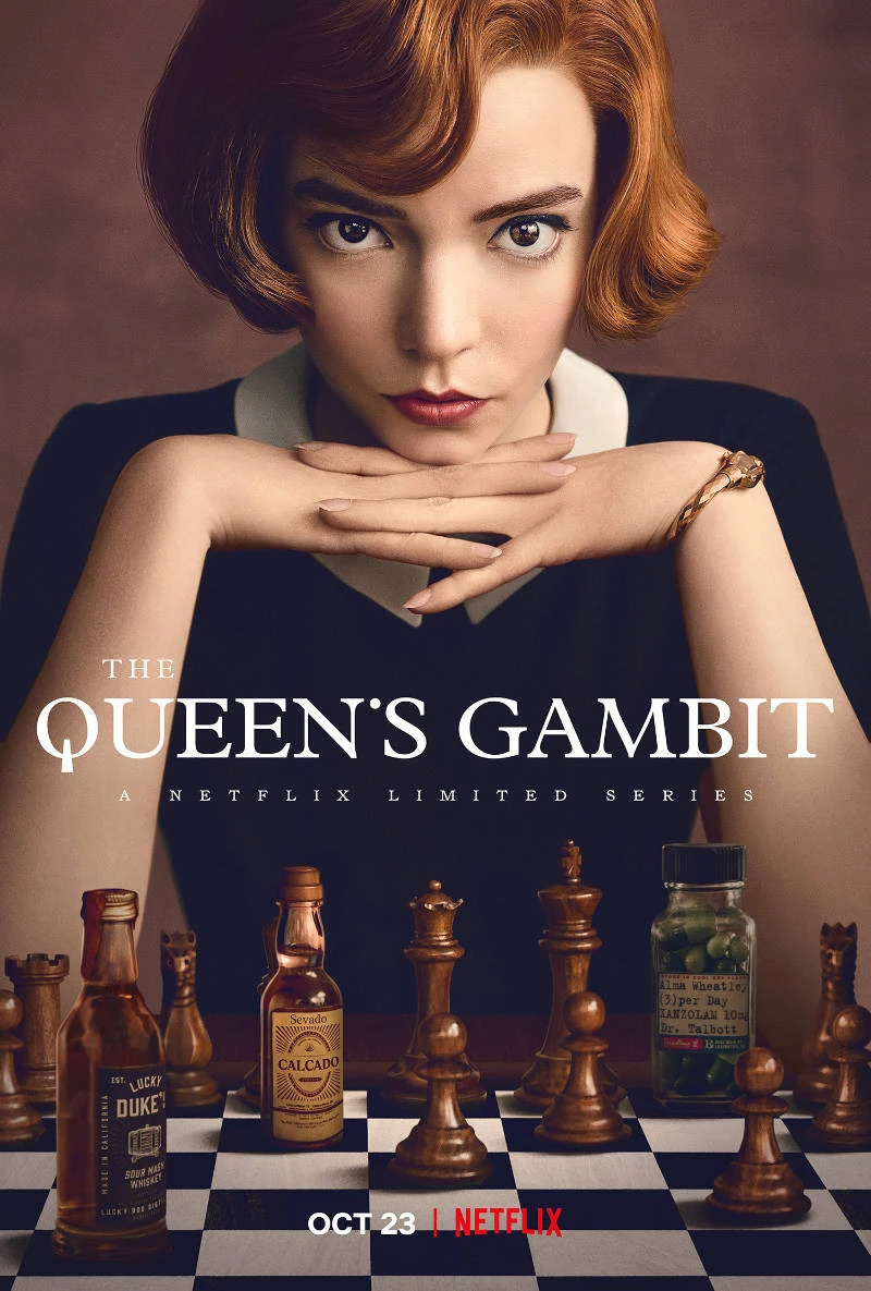 Le Jeu de la Dame (The Queen's Gambit), roman et adaptation (Netflix 2020) 04923310