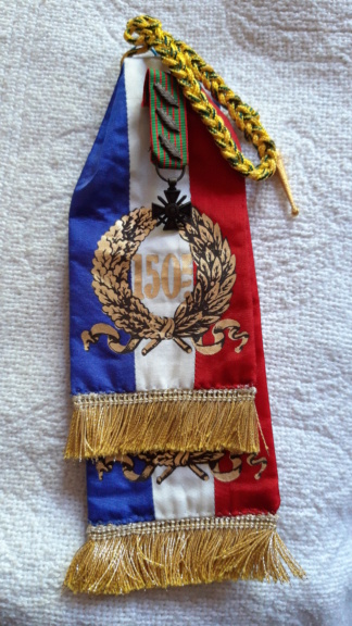 Décorations et drapeau du 150. R.I. 20190523