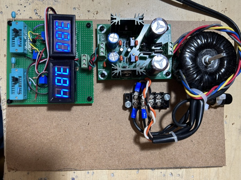 Diy jig pour tester jfet canaux N et P pour matching  Img_4411