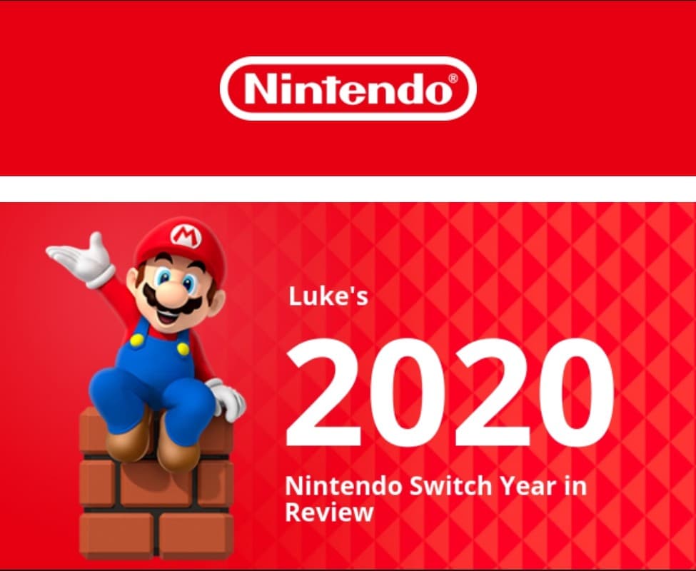 Your 2020 Nintendo Switch Year In Review 13280310