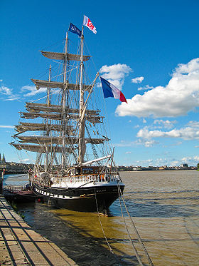 Ma navigation sur le trois-mâts Belem Belem10