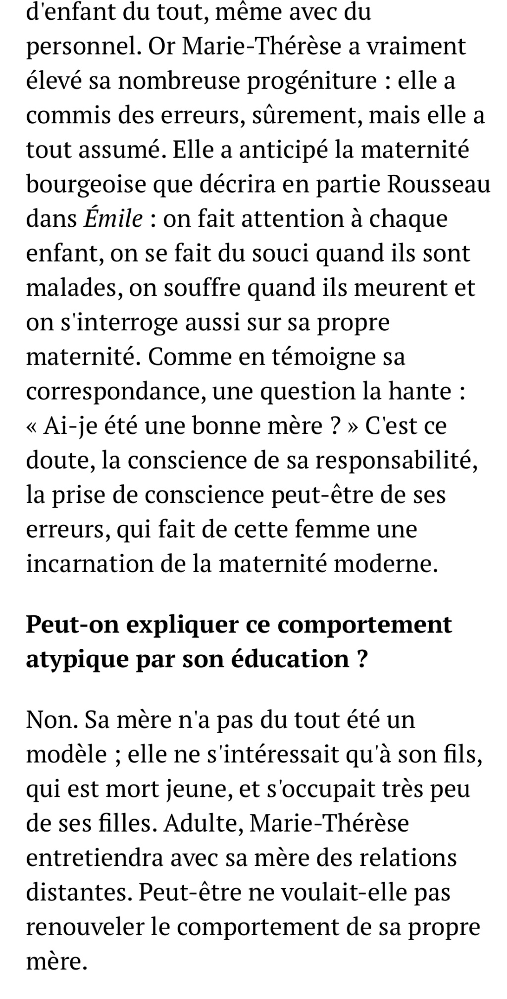 Marie-Thérèse d'Autriche : Le pouvoir au féminin & Les conflits d'une mère. De Elisabeth Badinter - Page 2 0c64c510