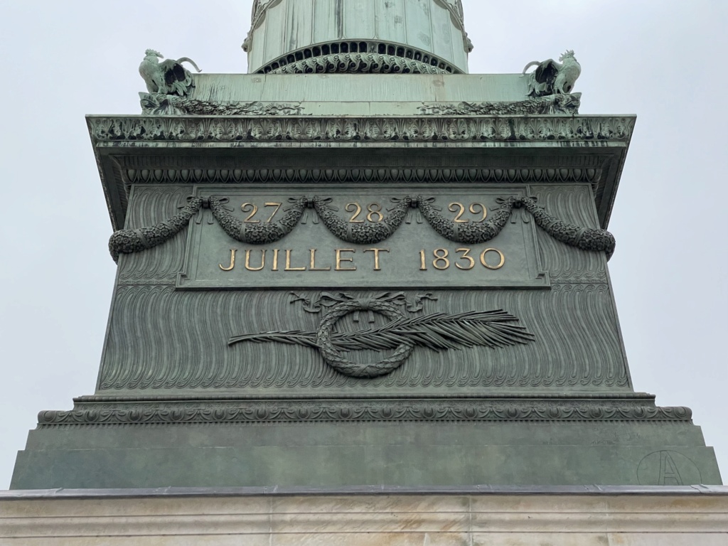 Paris, la colonne de Juillet place de la Bastille  72249810