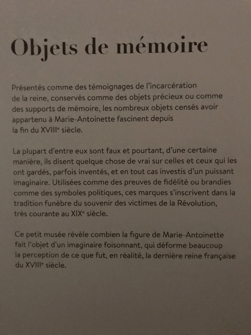 conciergerie - Marie-Antoinette à la Conciergerie : sa cellule et la chapelle expiatoire - Page 7 925b5d10